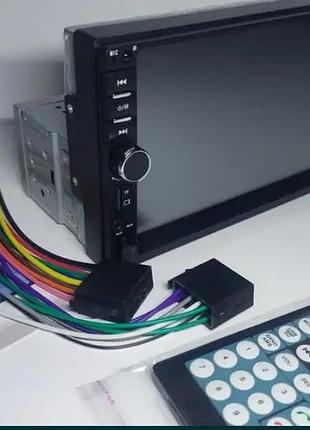 Автомагнитола 1din mp5 7012b сенсорный экран