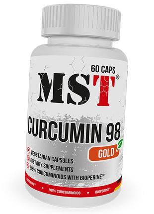 Екстракт кореня куркуми, curcumin 98, mst 60капс (71288001)
