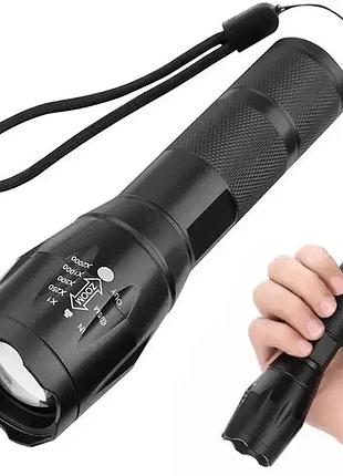 Многофункциональный ручной фонарь cop bl-1831-3 с красным led светом и аккумулятором 9557