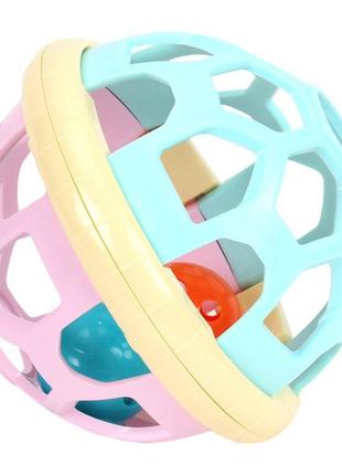 Детская погремушка шар технок 7556txk, 13 см