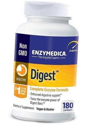 Повна формула ферментів, digest, enzymedica 180капс (69466004)