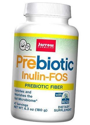 Пребіотик інулін, prebiotic inulin-fos, jarrow formulas 180г (69345001)