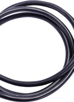 Шнур с вилкой e.wire.plug.black.1,5, 3х1,5, 1,2м, черный