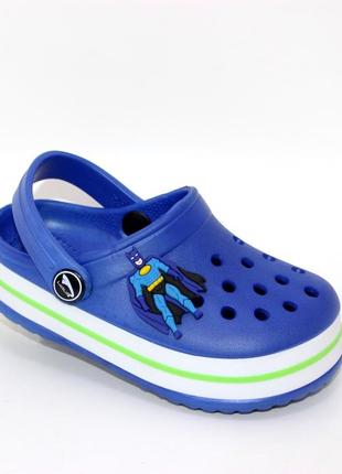 Кроксы 112322 с бэтмэном, шлёпанцы, босоножки из пены, сандалии