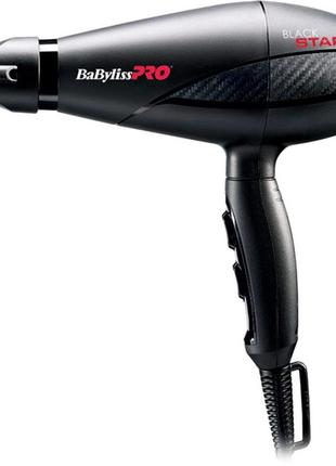Фен для волос babyliss pro black star bab6200e