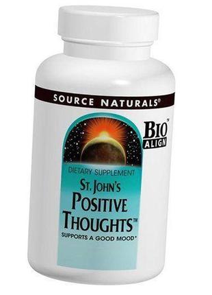 Формула для покращення настрою, st. john's positive thoughts, source naturals 45таб (71355032)