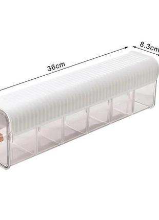 Подвесной пластиковый органайзер для хранения белья, носков, аксессуаров · секционный...