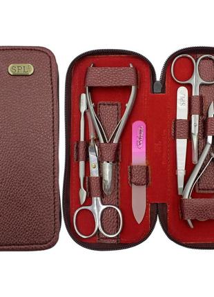 Манікюрний набір spl 77601br марсала бронза