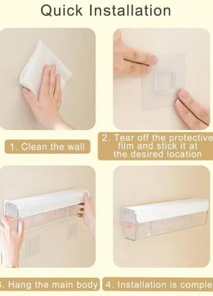 Подвесной пластиковый органайзер для хранения белья, носков, аксессуаров · секционный...