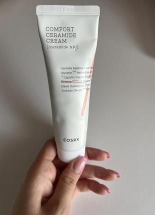 Крем с керамидами cosrx balancium comfort ceramide cream 80 мл