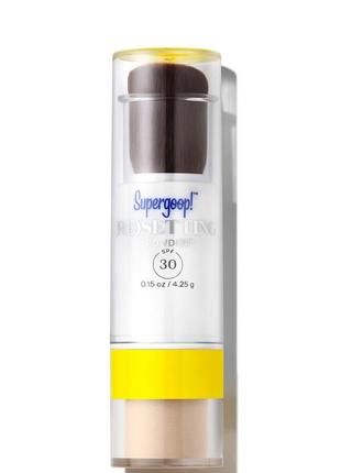 Мінеральна пудра supergoop! (re)setting 100% mineral powder spf 30 4,25 г