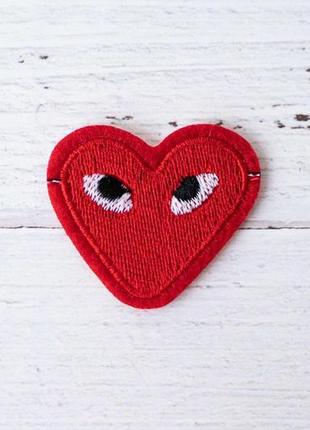 Аппликация вышивка самоклейка сердце2 фото