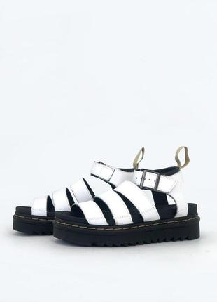 Босоножки dr. martens sandals white