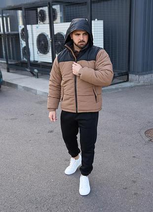 Куртка пуховик чоловіча дуже тепла та м'яка до - 20 градусів