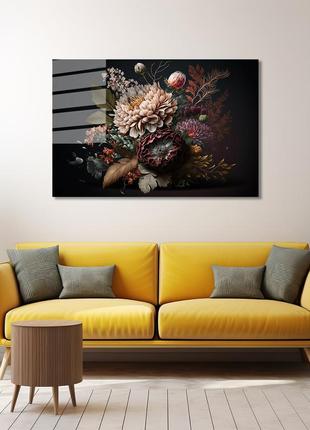 Картина на стекле novellaprint "осенний букет" 60х40см (364.1)