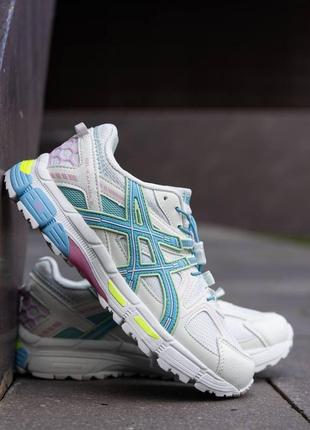 Asics gel kahana 8 white blue