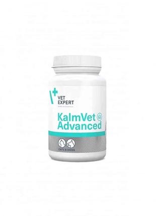 Витамины vetexpert kalmvet advanced для уменьшения симптомов стресса у собак и котов 60 табл (5902414212022)