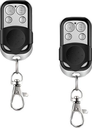 Hd-line 2x tel garage набір з 2 пультів дистанційного керування для сигналізації гаражних воріт 433 мгц сріблястий  про цю статтю