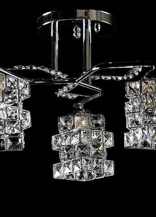 Люстра потолочная с хрусталем в стиле модерн splendid-ray 30-3846-59