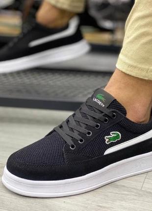 Lacoste joggeur black white