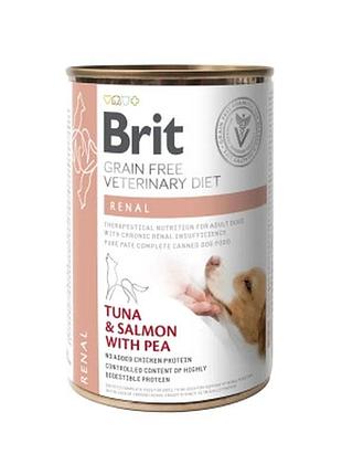 Консервы для собак brit gf vetdiets dog renal 400 г (8595602535958)>>> задайте вопрос по товару в чате prom