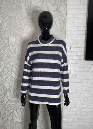 Итальянская теплая мягкая кофта оверсайз италия lv clothing