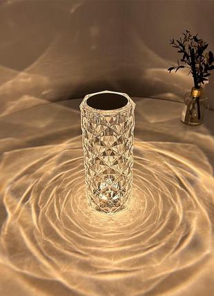 Лампа настільна світильник-нічник, сенсорне керування