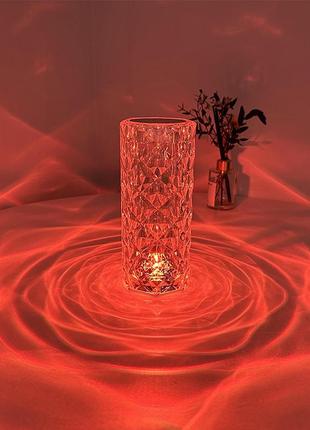 Лампа настільна світильник-нічник, сенсорне керування