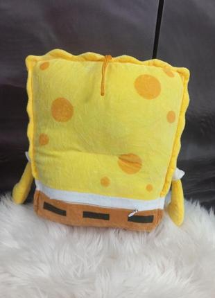 Мягкая игрушка интерьерная губка боб 3d 40см.  детские игрушки spongebob7 фото