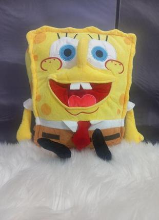 Мягкая игрушка интерьерная губка боб 3d 40см.  детские игрушки spongebob2 фото