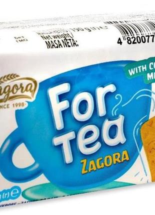Печиво цукрове zagora до чаю з ароматом згущеного молока 190 г (4820077270962)