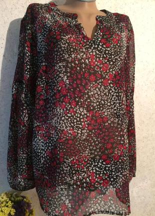 Блуза большой размер