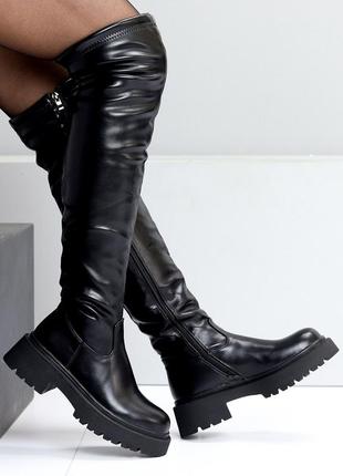 Зимние ботфорты2 фото