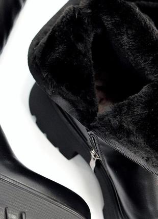 Зимние ботфорты4 фото