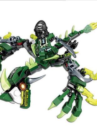 Конструктор набір фігурка наїзник драконів ніндзя ninjago 136 деталі в подарунковій коробці