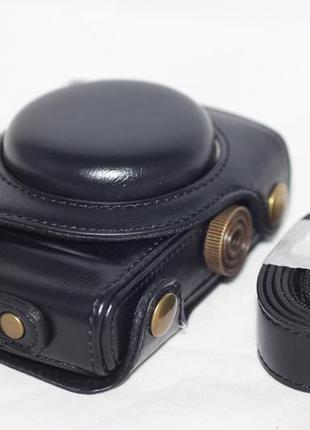 Захисний футляр – чохол для фотоапаратів canon g9x, g9x mark ii – чорний