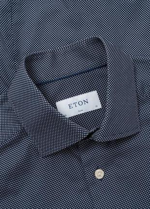 Eton slim shirt  чоловіча сорочка