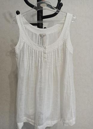 Блуза, майка лен kew