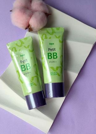 Bb крем освежающий для жирной и проблемной кожи holika holika aqua petit bb cream spf25++ 30ml