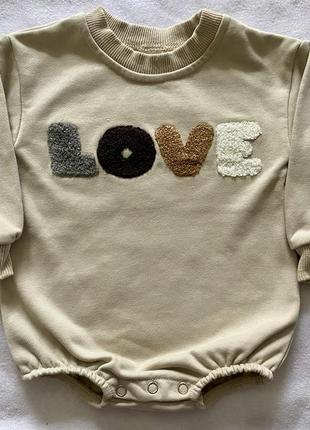 Боді-світшот love