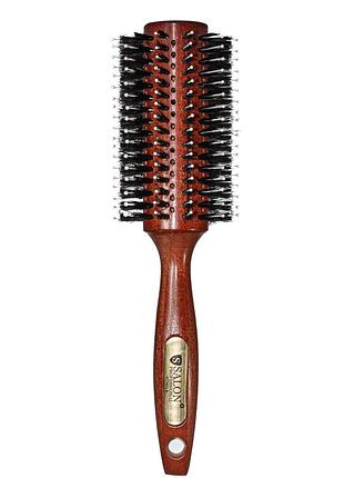 Щётка-брашинг для волос salon professional деревянная круглая 4776 clb