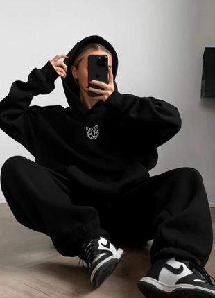 Женский спортивный костюм oversize3 фото