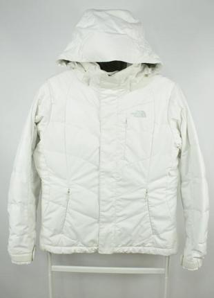 Горнолижна куртка пуховик The north face parka куртки 600 down white ski women's jacket