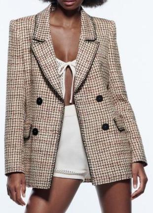 Піджак шерсть zara