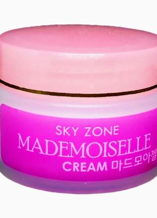 Кремовый ремувер для снятия ресниц sky zone 15g, mademoiselle