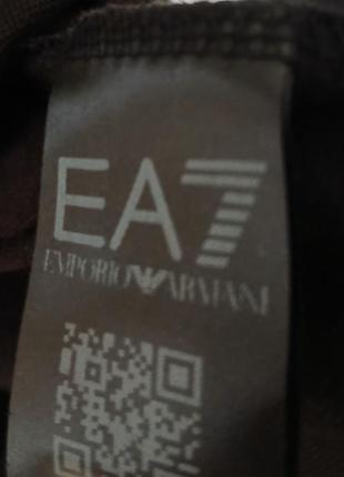 Emporio armani футболка поло мужская черная9 фото
