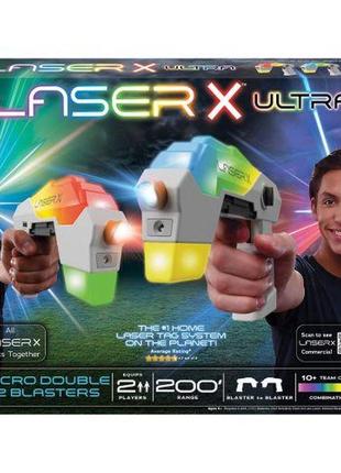 Ігровий набір для лазерних боїв - laser x ultra micro для двох гравців2 фото