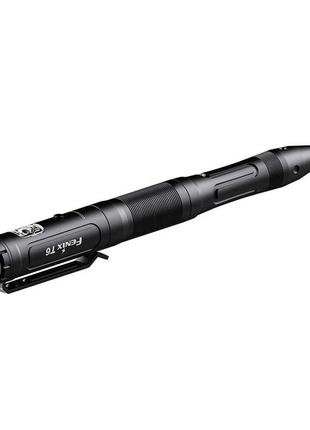 Fenix тактическая ручка т6 с фонариком черная
