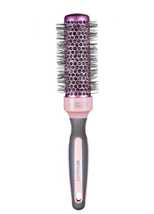 Щітка брашинг для волосся керамічна salon professional ceramic 98063 hhd