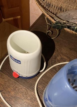 Электрический подогреватель бутылочек брендовый chicco tefal